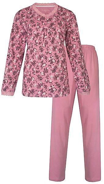 Tenderness Schlafanzug Damen Pyjama lang (2 günstig online kaufen