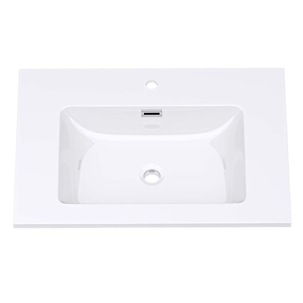 doporro Waschbecken Aufsatzwaschbecken Einbauwaschbecken aus Gussmarmor günstig online kaufen