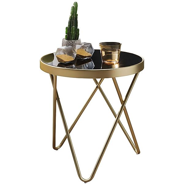 Wohnling Beistelltisch WL5.785 (42x46x42cm, Kleiner Couchtisch günstig online kaufen