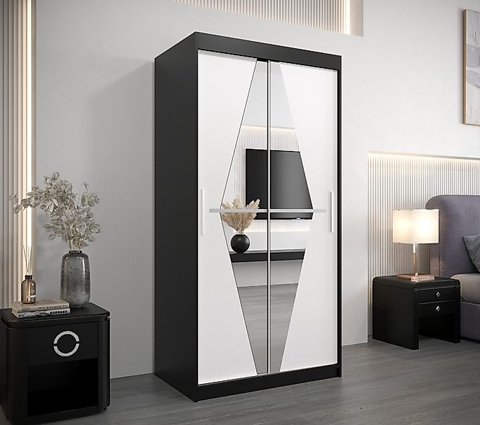 MOEBLO Schiebetürenschrank BOLA (mit Spiegel, mit/ günstig online kaufen