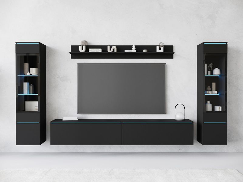 INOSIGN Wohnwand VERA II, Vitrinen Türanschlag günstig online kaufen