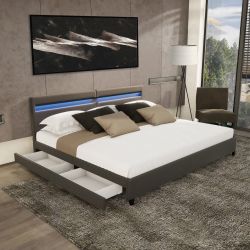 HOME DELUXE Bett LED Bett NUBE günstig online kaufen