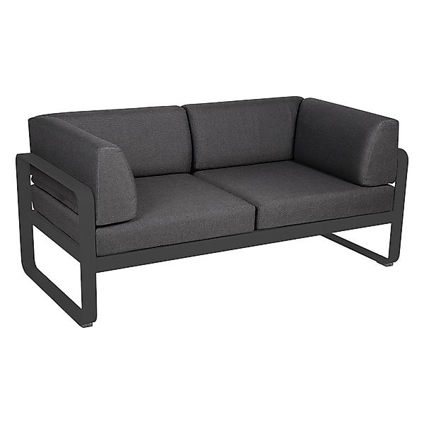 Bellevie 2-Sitzer Club Sofa 47 Anthrazit A3 Graphitgrau günstig online kaufen