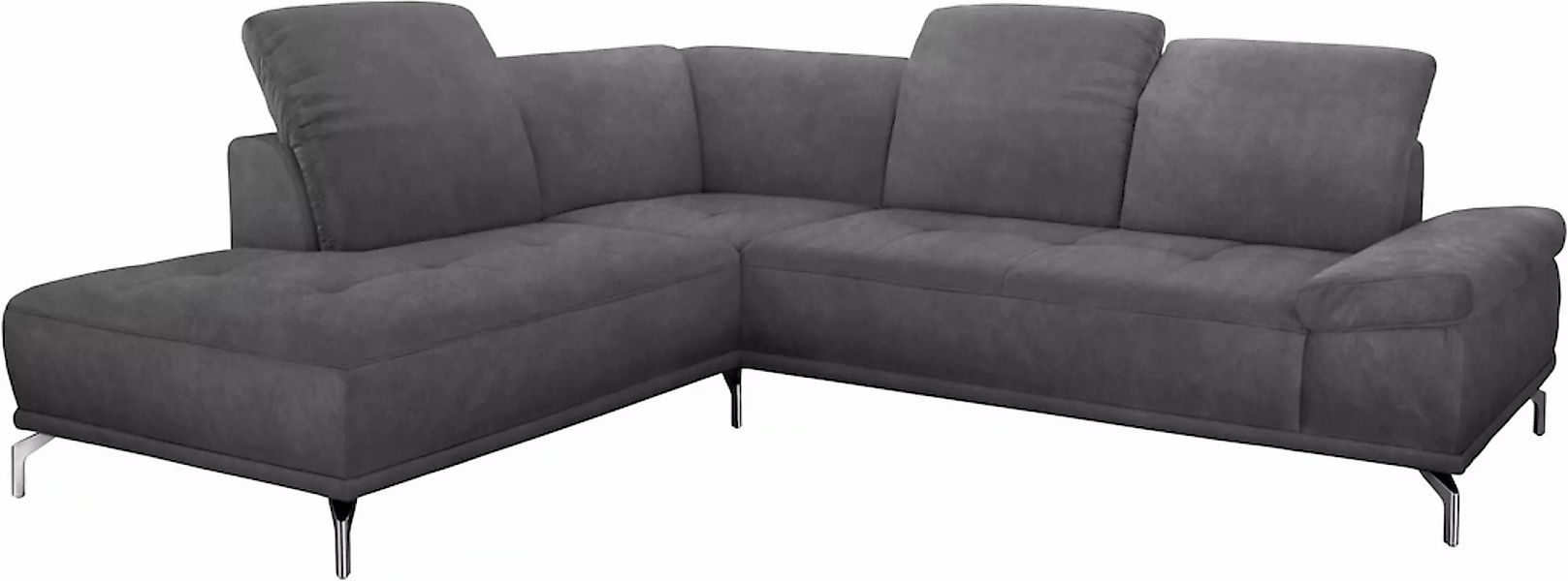 Places of Style Ecksofa »Caluna«, Inkl.Sitztiefenverstellung, wahlweise mit günstig online kaufen