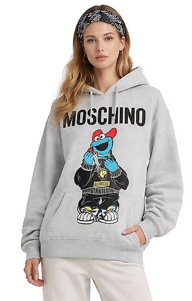 Moschino Hoodie X SESAME STREET LIMITED Oversize Unisex Cookie Monster Swea günstig online kaufen