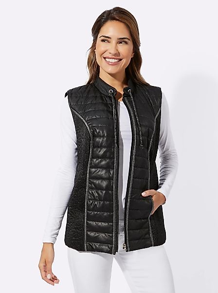 Sieh an! Jerseyweste Steppweste . günstig online kaufen