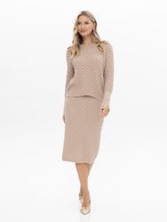 Passioni Strickpullover aus strukturiertem Strick günstig online kaufen