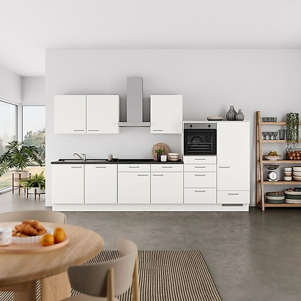 nobilia® Küchenzeile »"Laser I", Ausrichtung wählbar, Breite 360 cm« vormon günstig online kaufen