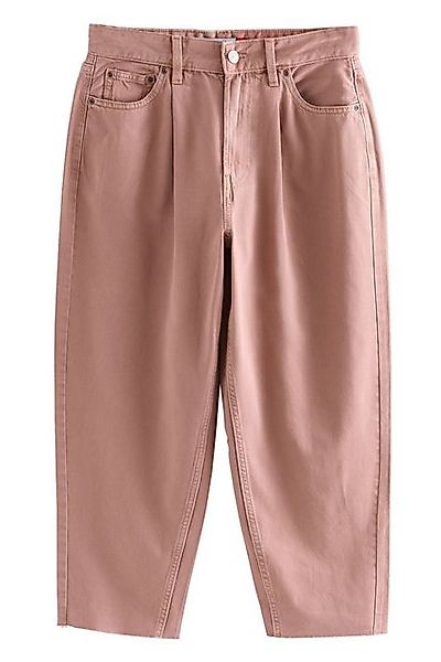Next Weite Jeans Verkürzte Jeans mit Barrel-Bein (1-tlg) günstig online kaufen