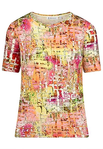 BICALLA T-Shirt Shirt mit Karo-Print in günstig online kaufen