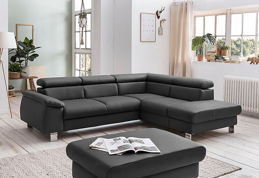 COTTA Polstergarnitur Komaris L-Form, (Set), Set bestehend aus: Ecksofa mit günstig online kaufen