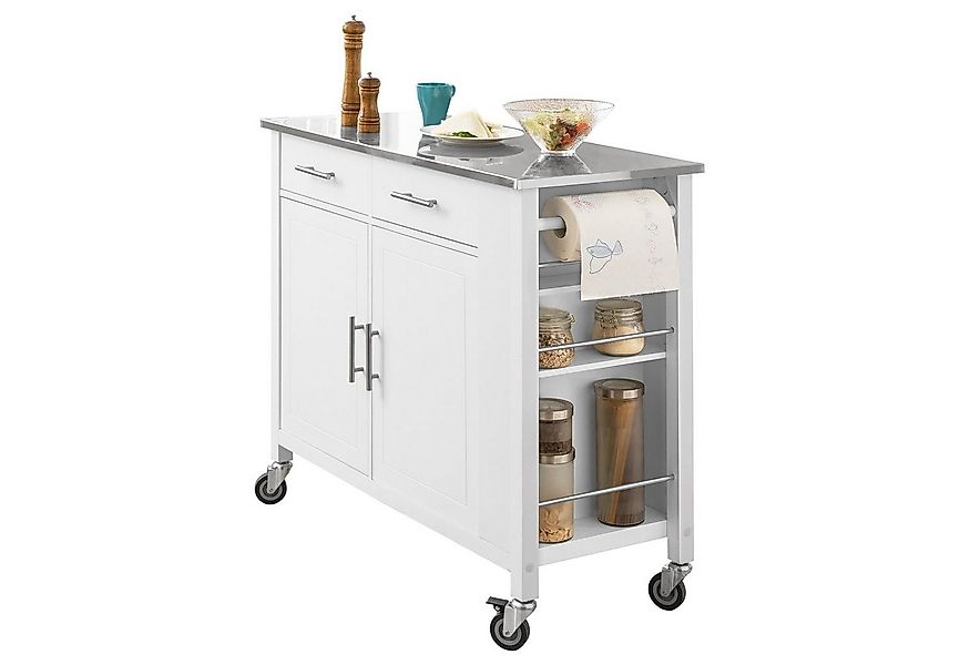 SoBuy Küchenwagen FKW108, Kücheninsel mit Arbeitsplatte, Sideboard freisteh günstig online kaufen
