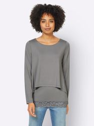 heine 2-in-1-Langarmshirt "Shirt 2 in 1" 1 Stk. tlg. günstig online kaufen