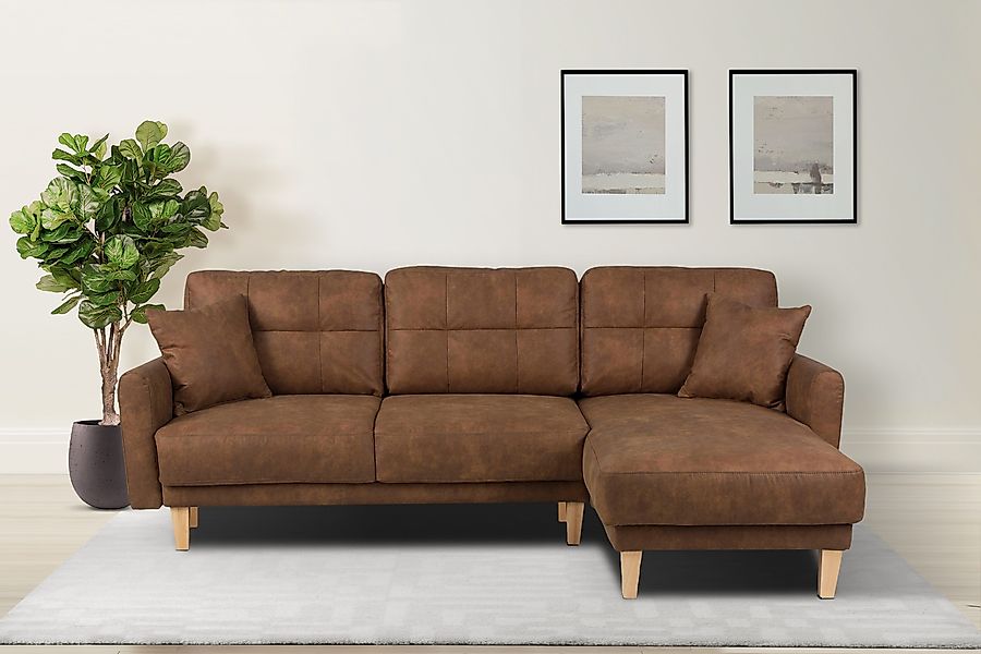 Home affaire Ecksofa TRIPLO optionale Schlafsofa günstig online kaufen