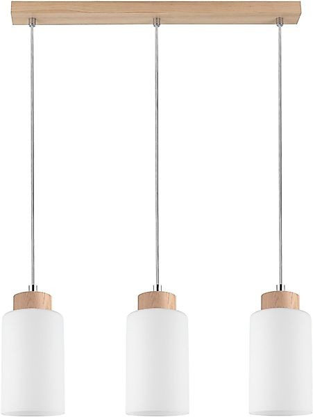 SPOT Light Pendelleuchte »BOSCO«, 3 flammig, Leuchtmittel E27   ohne Leucht günstig online kaufen