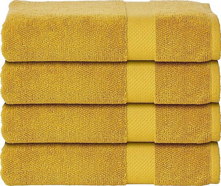 done.® Gästehandtuch Deluxe, Zwirnfrottee (Set, 4-St), günstig online kaufen