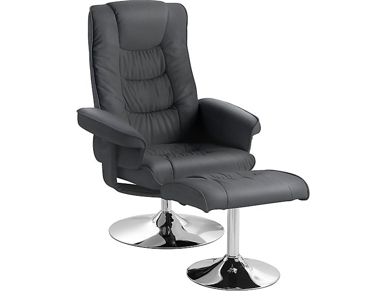 loft24 Relaxsessel Simson, Sessel mit Hocker, günstig online kaufen