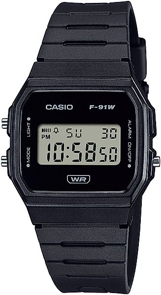 CASIO TIMELESS COLLECTION Chronograph F-91WB-1AEF, Quarzuhr, günstig online kaufen