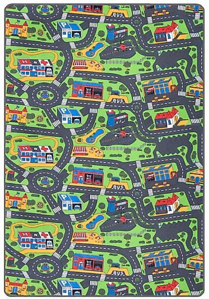Primaflor-Ideen in Textil Kinderteppich »CITY, Made in Belgium«, rechteckig günstig online kaufen