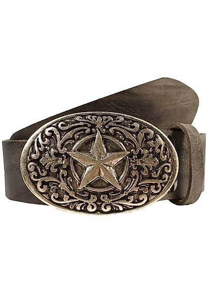 Rettungsring Gürtel Ledergürtel mit austauschbarer Schließe »Stern Schnörke günstig online kaufen