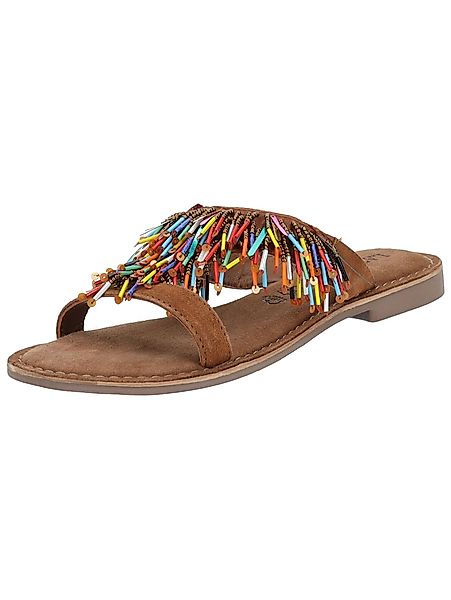 Lazamani Pantoletten Leder/Textil Pantolette günstig online kaufen