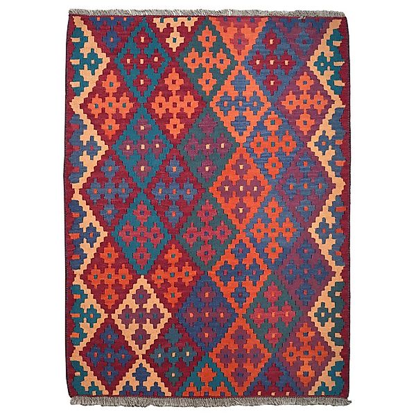 PersaTepp Teppich Kelim Gashgai multicolor B/L: ca. 127x175 cm günstig online kaufen