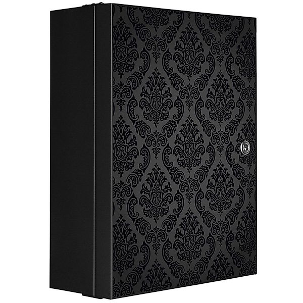 Banjado XXL Medizinschrank Abschliessbar 35x46x15cm Arzneischrank Anthrazit günstig online kaufen