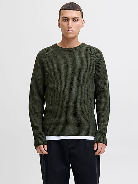 Jack & Jones Rundhalspullover JJPANNEL KNIT günstig online kaufen
