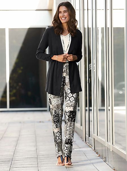 Inspirationen Shirtjacke "Shirtjacke" 1 Stk. tlg. günstig online kaufen