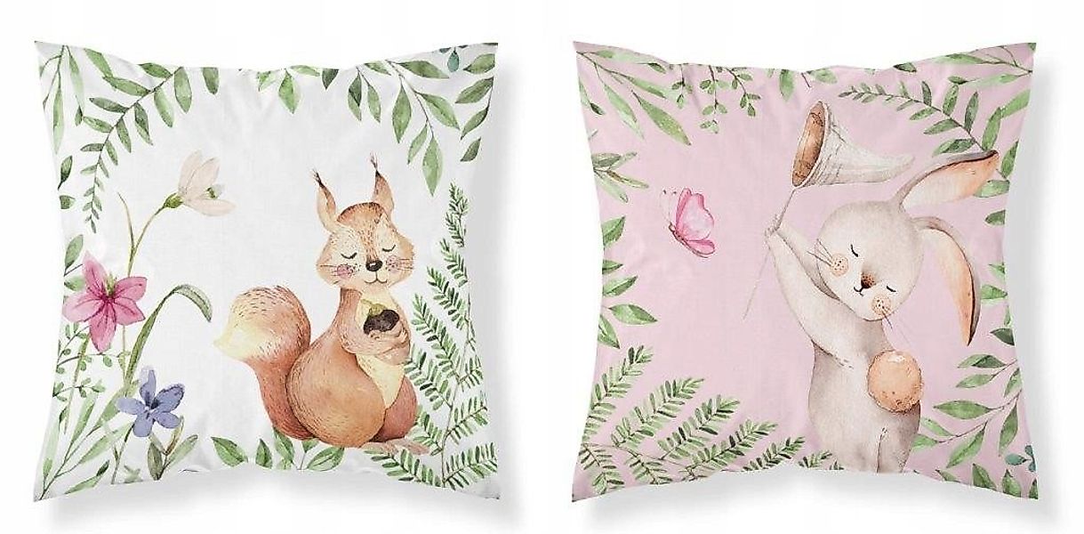 Pamek Kissenbezüge Kinder Kissen Kissenbezug + Kisseneinsatz 40x40 cm Dekok günstig online kaufen