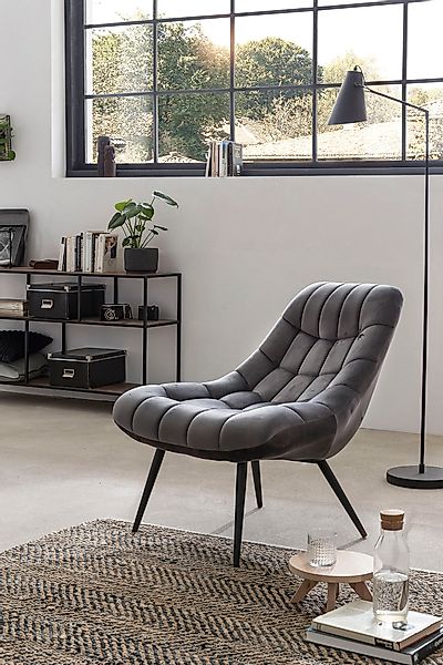 SalesFever Relaxsessel »Toulon - Komfortabler Loungesessel« mit XXL-Steppun günstig online kaufen
