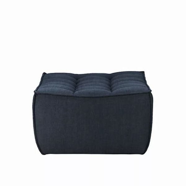 Sitzkissen N701 textil blau / 70 x 70 cm - Ethnicraft - Blau günstig online kaufen