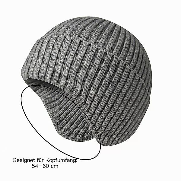 Refttenw Strickmütze Warme Wintermütze Outdoor Beanie günstig online kaufen