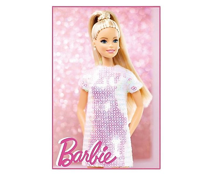 Barbie Kinderteppich Barbie Spielmatte Komfortabler Kinderzimmer-Teppich, 1 günstig online kaufen