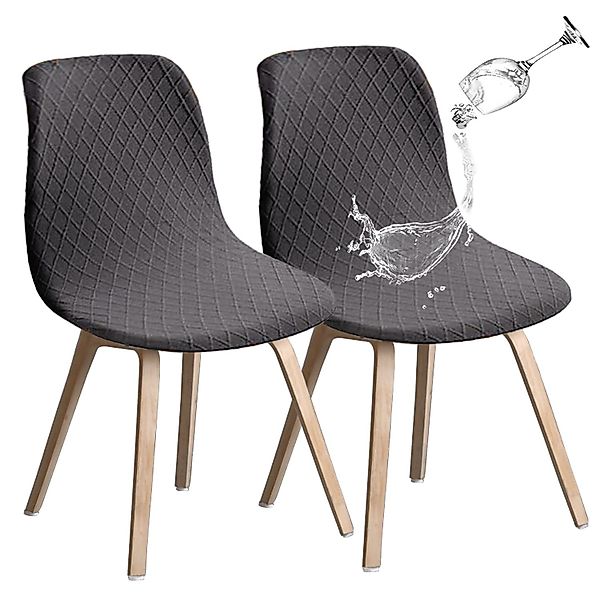 BYSURE Stuhlbezug Stretch Stuhlbezug Jacquard Esszimmerstühlhussen günstig online kaufen