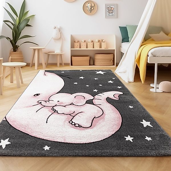 SIMPEX24 Teppich Elefant Design, Läufer, Höhe: günstig online kaufen