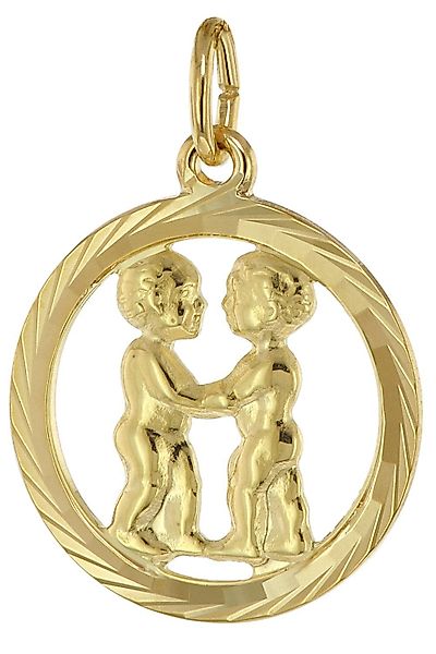 trendor Sternzeichenanhänger Sternzeichen Zwilling 333 Gold günstig online kaufen