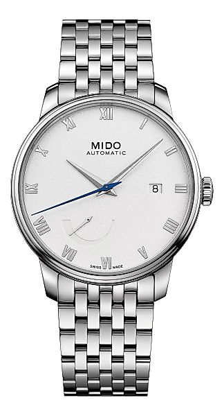 Mido BARONC.III/GR/A/STEEL/WHITE DI M027.428.11.013.00 Herrenuhr günstig online kaufen