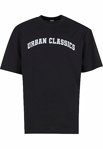 URBAN CLASSICS T-Shirt "Urban Classics UC College Logo Tall Tee" 1 Stk. günstig online kaufen
