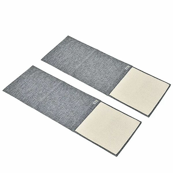 PawHut 2er Kratzmatte Sisal Sessel Couch Katzenkratzmatte günstig online kaufen