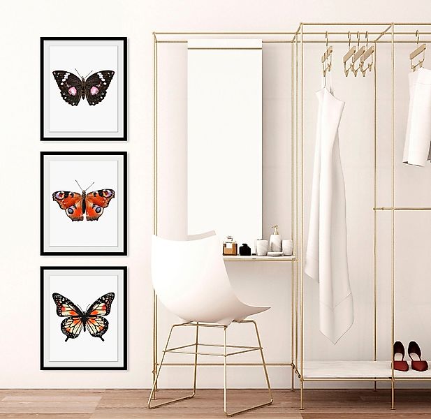 queence Bild »Lena«, Schmetterlinge-Kunst-Insekten-historische Ereignisse, günstig online kaufen