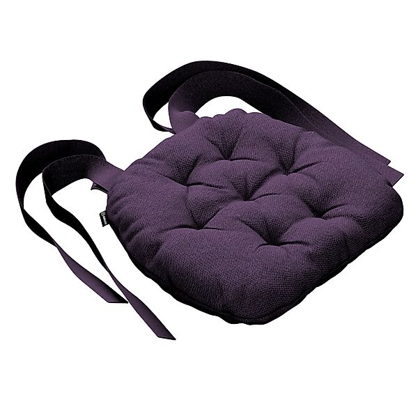 Stuhlkissen Martin mit Schleifen, violett, 40 x 37 x 8 cm, Etna (161-27) günstig online kaufen