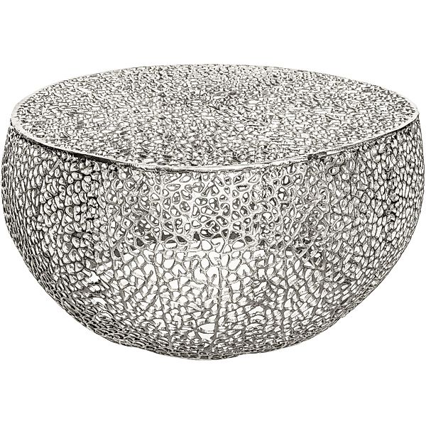 riess-ambiente Couchtisch LEAF 80cm silber - günstig online kaufen