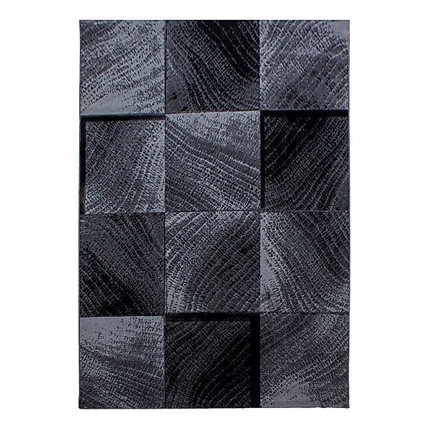 Ayyildiz Kurzflorteppich Plus 8003 Schwarz 280 cm x 370 cm günstig online kaufen
