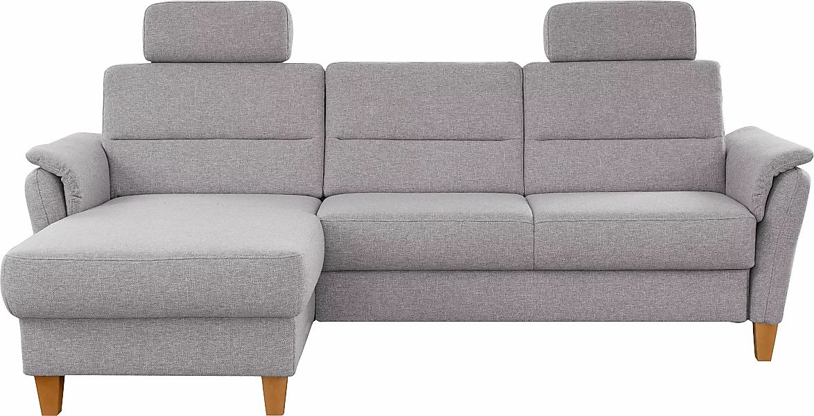 Home affaire Ecksofa »Palmera L-Form«, Federkern, wahlweise mit Bettfunktio günstig online kaufen
