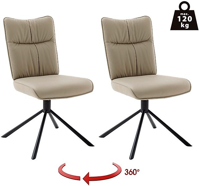 MCA furniture 4-Fußstuhl »MARIN Esszimmerstuhl (2er Set) - Stuhl«, (Set), 2 günstig online kaufen