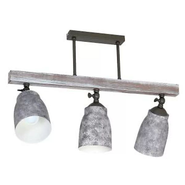 Edle Deckenlampe Shabby Weiß Holz verstellbar AGAP günstig online kaufen