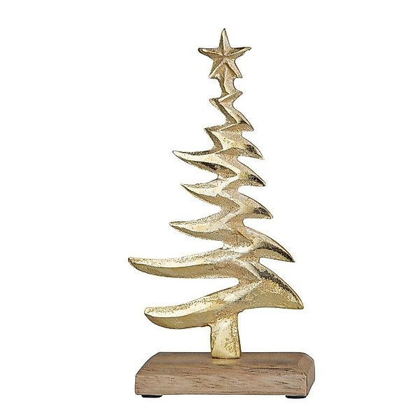 MICA Weihnachtsfigur Tannenbaum - gold/braun - günstig online kaufen