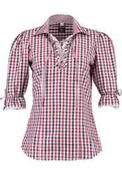 OS Trachten Trachtenbluse Paruvo Tailliert, Liegekragen, günstig online kaufen