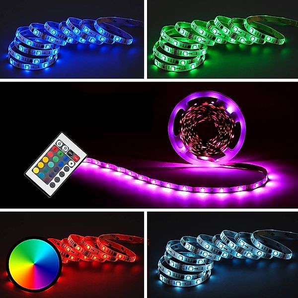 LED-Strip 2024-300 RGB innen 10 m Fernbedienung günstig online kaufen